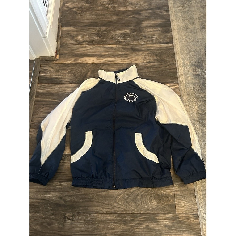 Vintage Tank Penn State‎ Nittany Lions Windbreaker Jacket Zip Up 2XL PSU
